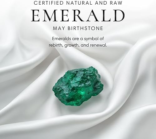 Miniatura 5 de Designs by Nature Gems Collar de piedras preciosas ásperas hecho a mano en plata de ley