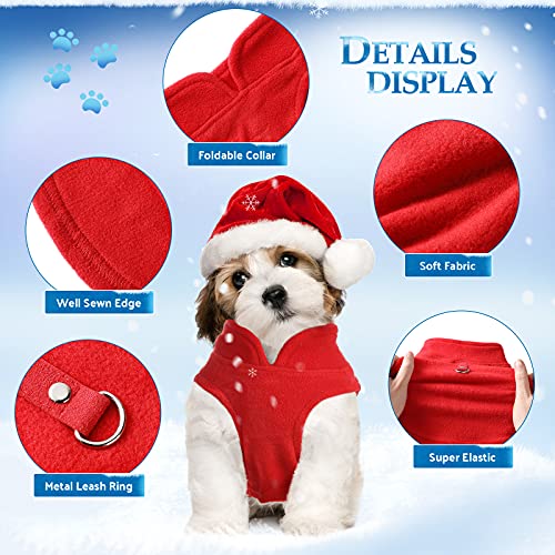 Suéter para perro 4 piezas con anillo para correa miniatura 4