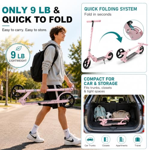 Wefaith Heavy-Duty Kick Scooter