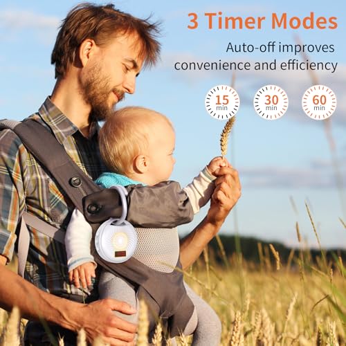 image for kazazoo Portable Sleep Sound Machine with 10 Soothing Sounds,Clock&Tim