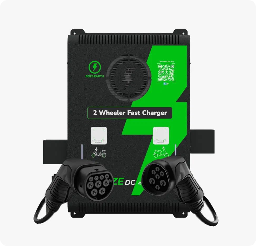 Image of Blaze DC Fast Charger for 2-Wheeler Electric Vehicles | Up to 50 km in 15 Minutes | Ola, Ather, and Other Type 6 and Type 7 Compatible Vehicles | Single-Phase