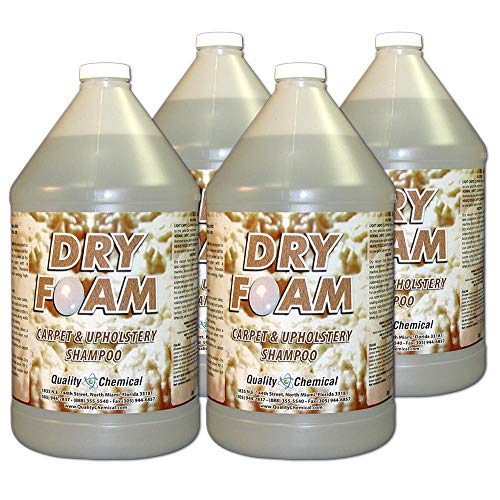 Quality Chemical Dry Foam Carpet and Upholstery Shampoo-4 gallon case
