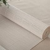 LLXNQ026 Weiße Bambus Rollo,Innen/Außen-Bambusrollo 60% Lichtfilter-Sichtschutz-Raffrollo,Garten-Sonnenschutz Jalousien,Holzrollos,für Korridor Gazebo Terrassen Fenster Tür (60x180cm/24x71in)