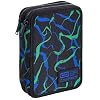 COOLPACK XXXL pennenetui etui 38-delig gevuld schooletui 2-verdiepingen 20 x 14 x 5 cm Infragreen incl. vulpatroon