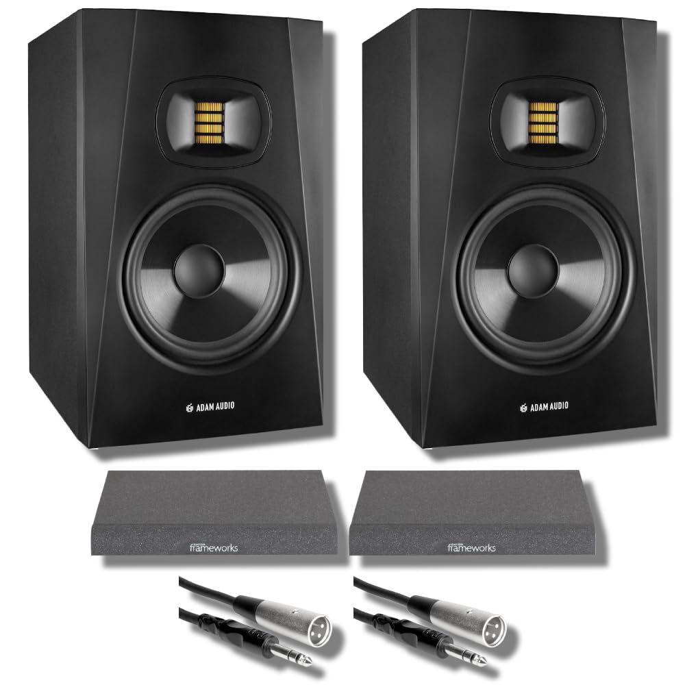 Amazon.com: Adam Audio T8V Studio Monitor (Pair) with Foam