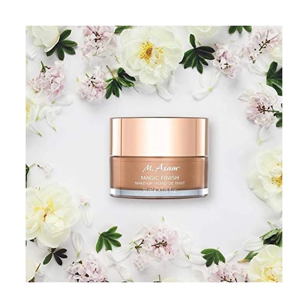 M. Asam Magic Finish Make-Up Mousse (1.01 Fl Oz) â 4in1 Primer, Foundation, Concealer & Powder With Buildable Coverage, Hides Redness And Dark Spots, Vegan, For Light To Medium Skin Tones