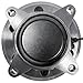 MotorbyMotor 515176 Front Wheel Hub and Bearing Assembly 2WD with 6 Lugs Fits for 2018-2020 Ford F-150 Expedition, Lincoln Navigator Wheel Bearing and Hub Assembly w/ABS RWD