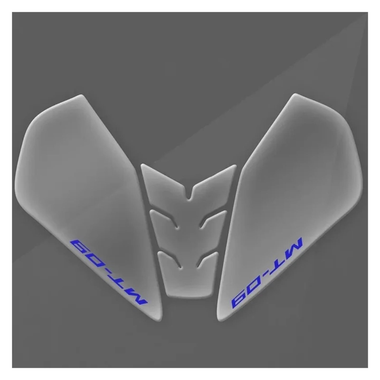 Motorcycle Fuel Tank Pad Stickers for YAM&AHA MT09 SP MT 09 MT-09 2024 Tank Pad Protective Film Clear Suitable Fit Fishbone Sticker Carbon Fiber Texture