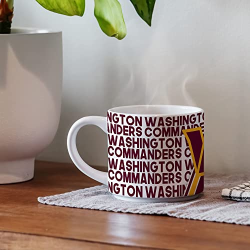 Rico Industries Nfl Football Washington Commanders 14 Oz Metro Ceramic Coffee Mug #TOP1