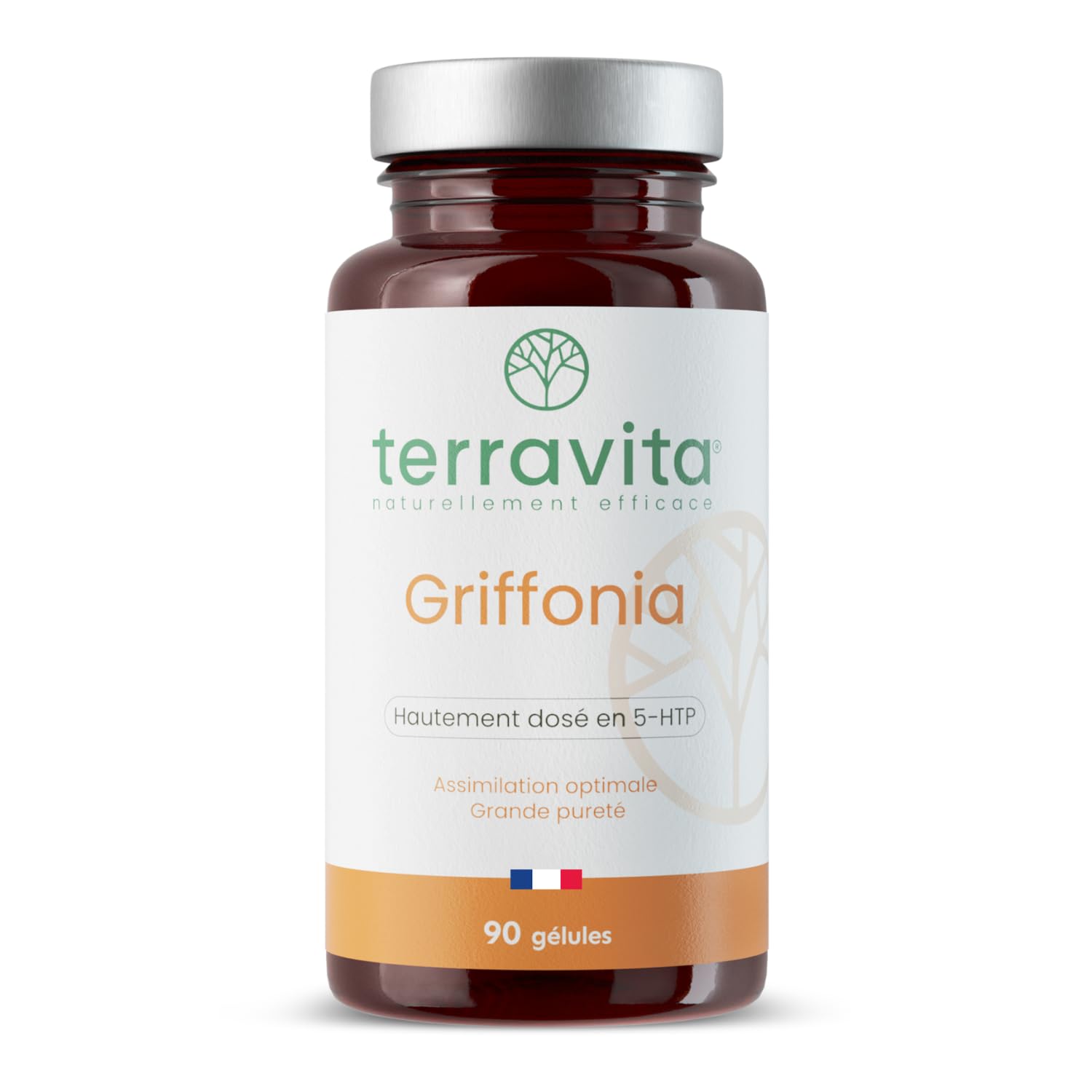Complément Alimentaire Griffonia ORFITO 660 Mg - 120 Gélules - Gestion Stress Et Fringales - Valide 02/2027