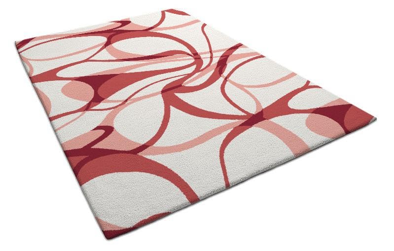 Image of Carpet Handmade Tufted Pure Woolen Geometrical Design for Living Room Bedroom & Hall with 1.0 inch inch Thickness (Multi 03, 9X12 feet)
