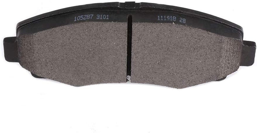 cciyu D1102 Ceramic Front Brake Pad Set Fit For 2009-2014 For Acura TL,2006-2011 For Honda Ridgeline