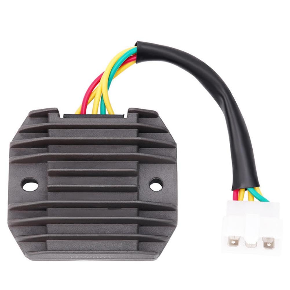 Motorcycle Voltage Regulator Rectifier Compatible With YZF R1 FZ6R FZR600RR SRX250 TDM850 XVS650 YP250 XJ6F XJ6NA 5SL-81960-00-00