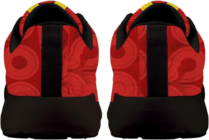 Pan African Ankh Shoes for Women Men Trail Running Casual Fashion Sneakers Slip-on Tennis Shoes