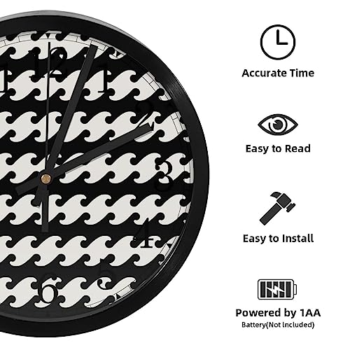 Horloge murale silencieuse pour une cuisine moderne et une maison apaisée - 3