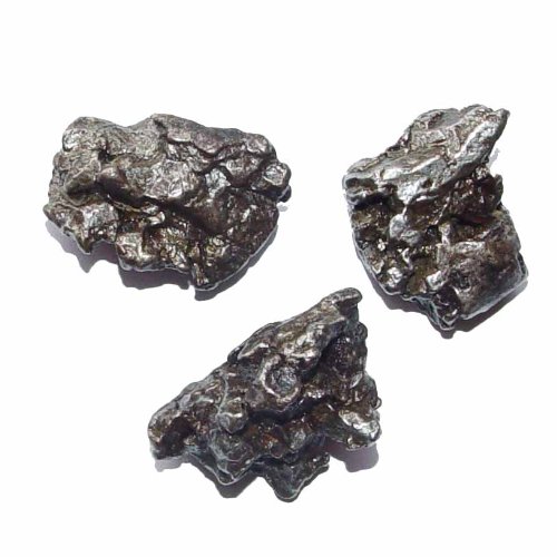 1 Stück Meteorit ugs. Sternschnuppe ein schöner mini Eisenmeteorit mit Echtheitszertifikat ca.1 - 2 Gramm Größe ca. 0,8 - 1,5 cm.(2932)