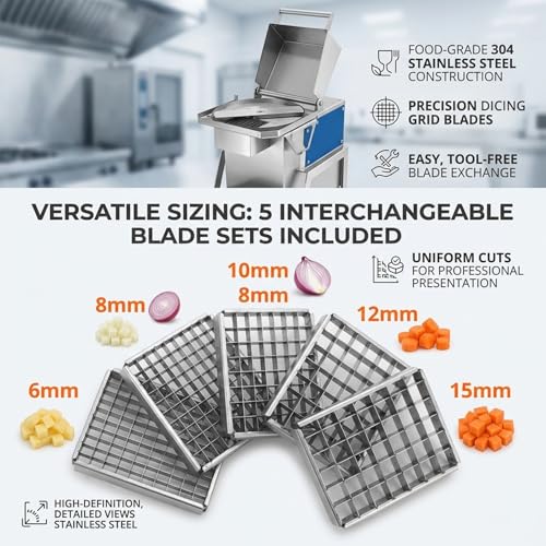 Cortadora automática de vegetales eléctrica 100W miniatura 6