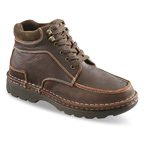 Guide Gear Men's Gunflint Chukka Boots, Brown, 8.5D (Medium)