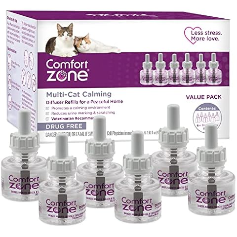 Comfort Zone Multi Cat Calming Diffuser Refills Cover
