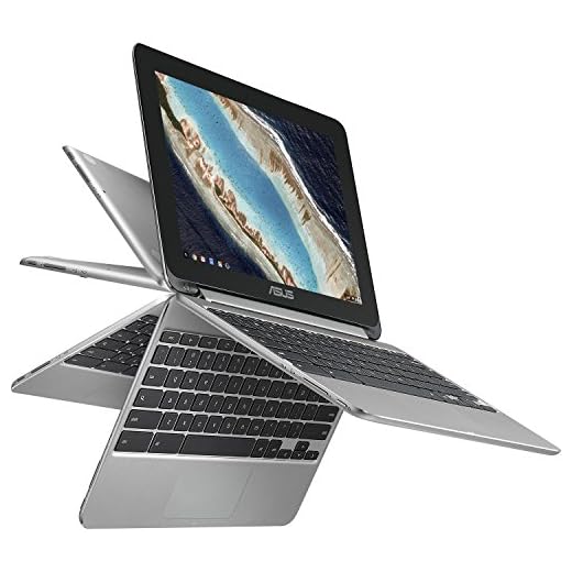 2018 Newest Premium High Performance Asus 10.1" Touchscreen Flip 2-in-1 Chromebook Rockchip RK3399 Processor 4GB RAM 16GB eMMC Hard Drive 802.11AC WIFI HDMI Webcam Bluetooth Chrome OS-Silver