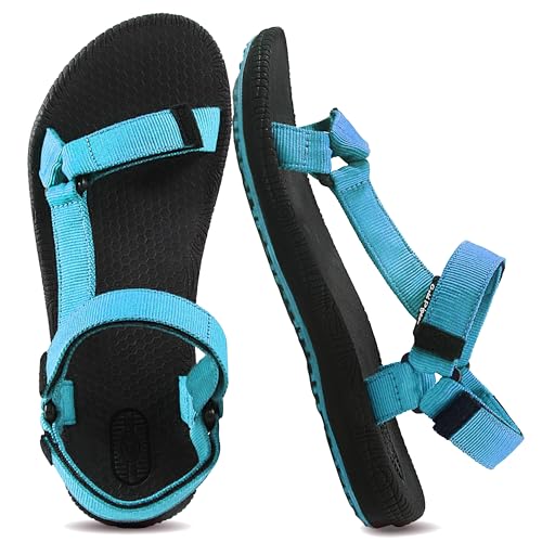 Image of Gold Pigeon Shoes SIMPLUS Lightweight Yoga Mat Cushion Sole. Womens Sandals with Back Strap for Travel, Hiking & Sport. Comfortable Water Sandals for Women.