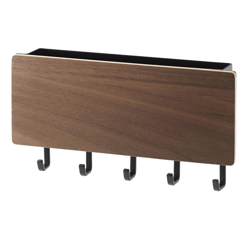 Akfldms Wall-Hung Porch Key Rack Non-Punching Wall Hook Shelf Multifunctional Product Storage Rack
