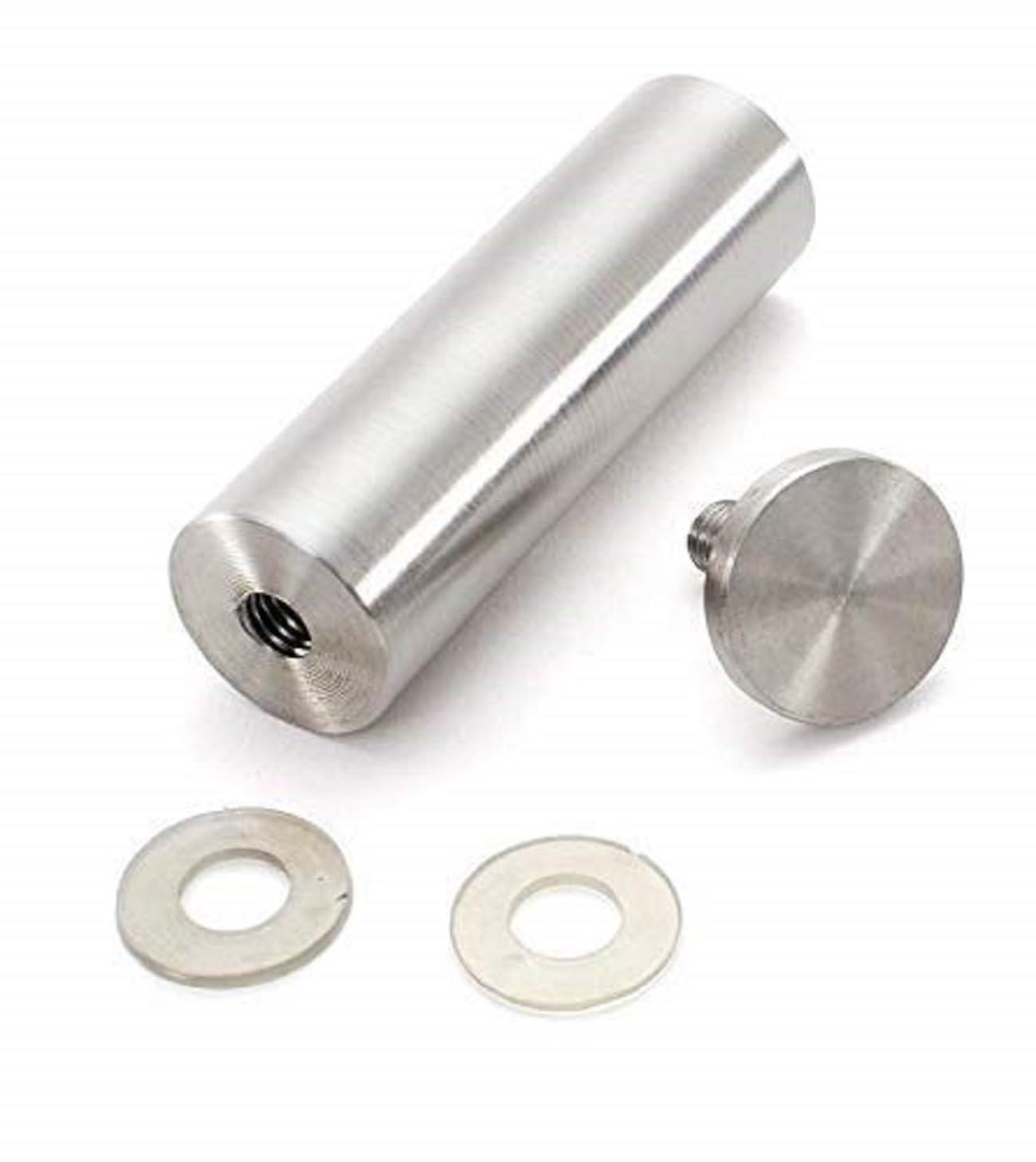 Stainless Steel Stud Spacer for Glass (Thickness - 15mm) Height - 30mm (4 Pcs)-image-43