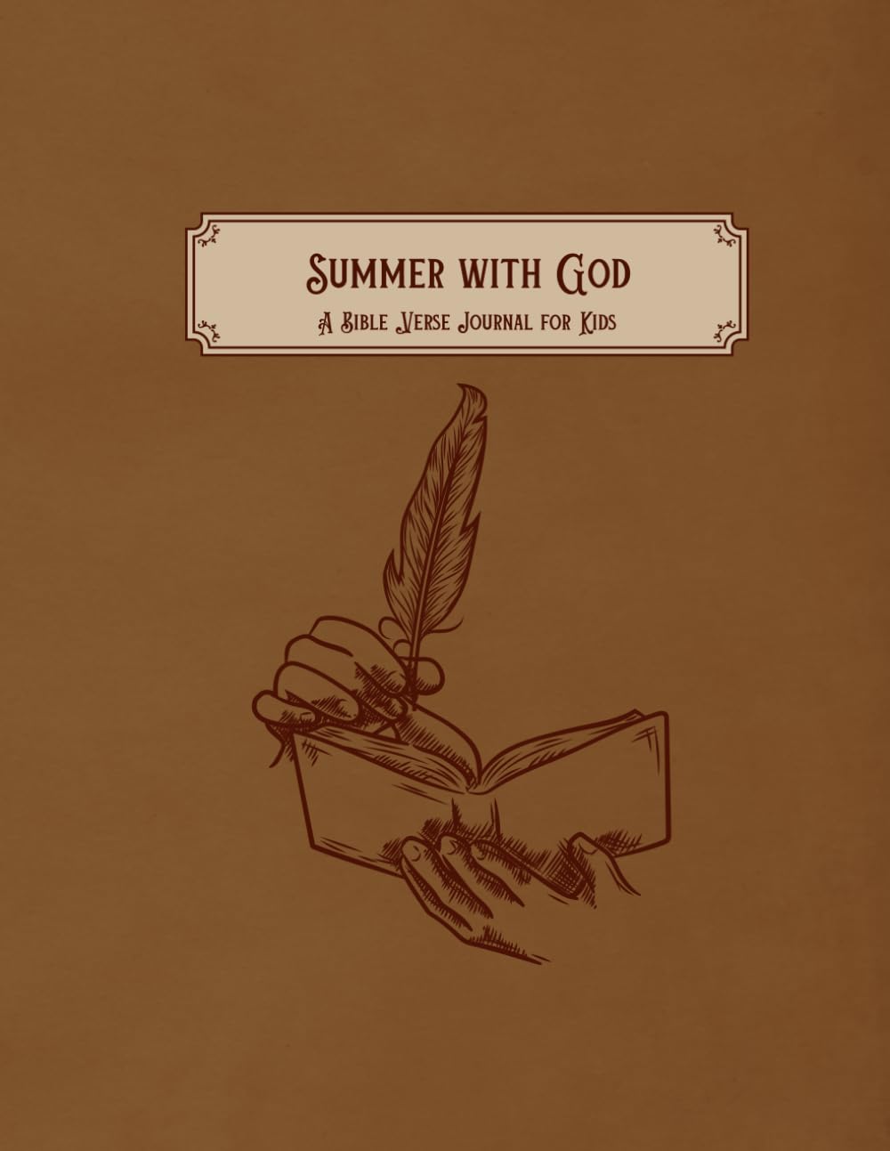 Summer with God: A Bible Verse Journal for Kids