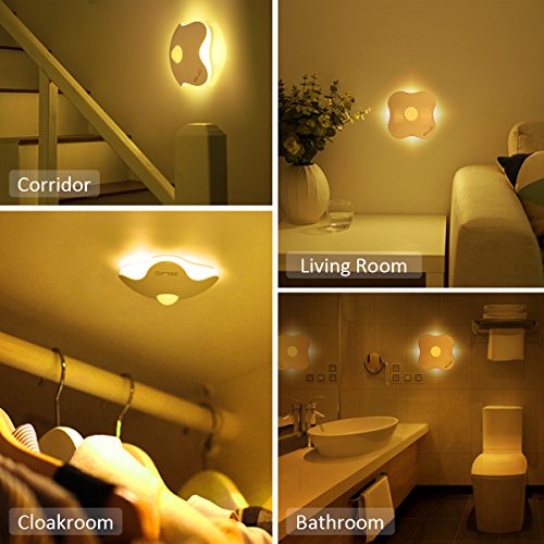 ELZO Luce Notturna LED, 2 Pezzi Luci Notturne