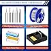 Electronics Soldering Iron Kit - 80W Digital LCD Solder Gun with ON/OFF Switch Adjustable Temperature Controlled and Fast Heating Thermostatic Design Welding Tools for DIY Welding Circuit Board…