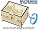 TheLaser'sEdge, Harry Potter Mini Music Box with Movies Hedwig's Theme, Gifts for Women, Men, Birthday, Christmas, Mother’s Day, Anniversary or Merchandise Decor - Standard