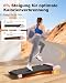 Superun Walking Pad mit Steigung 6%, Laufband mit App Erlebnis vor Ort
