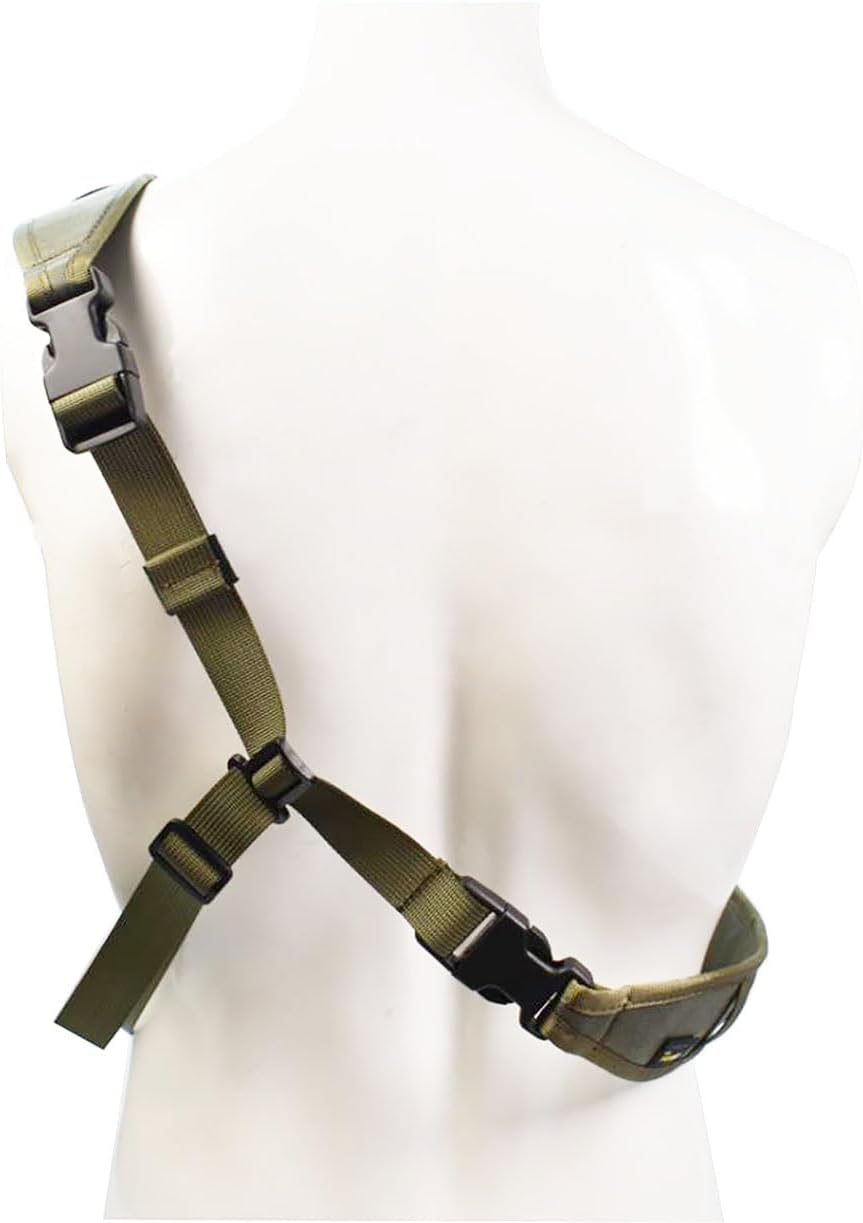 Tactical MOLLE Chest Platform Universal Chest Mounting Harness Adjustable Concealed Carry Fit Left & Right Shoulder
