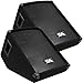 Seismic Audio - Pair of 10" Wedge Style FLOOR MONITORS - Studio, Stage, or Floor use - PA/DJ Speakers - Bar, Band, Karaoke, Church, Drummer use