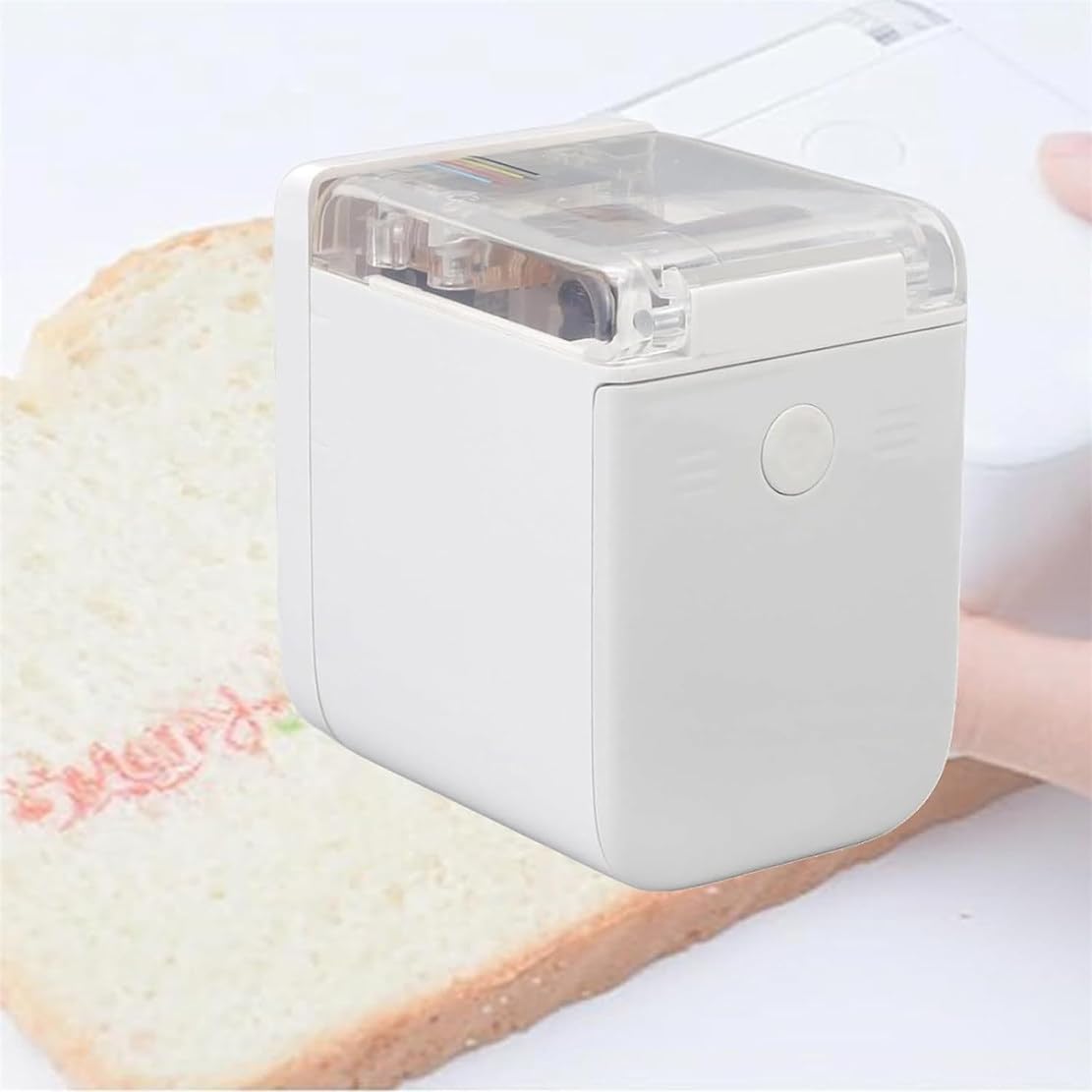 Ręczna drukarka do ciast - mini drukarka atramentowa klasy spożywczej do chleba i kawy - przenośny długopis z kablem USB do gotowania smakoszy