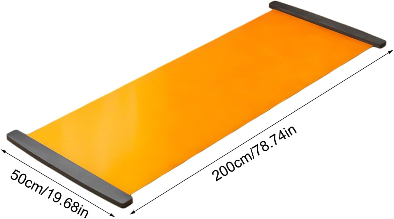 Snowboard Training Mat Lightweight Waterproof Multifunctional Exerciser | Working Out Sliders for Kids Youth Indoor Outdoor Home Gym Travel Workout Fitness Yoga Party Floor Daily