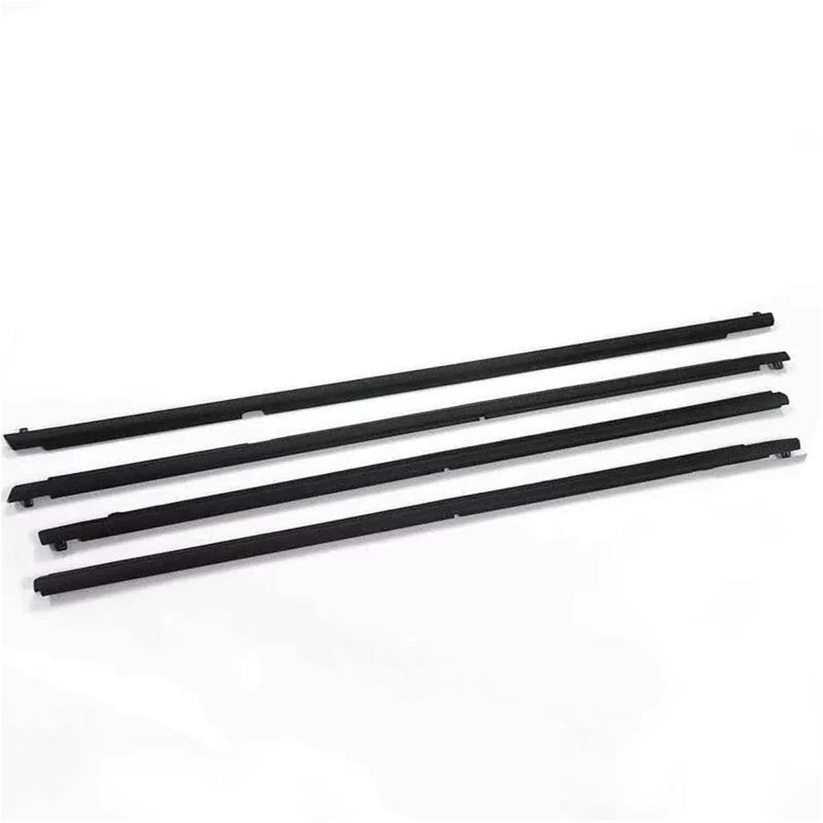 Snwdbh One Color Car Window Sealing Strip For Mazda 3 Bk Seires Sedan 2004-2009 Side Weatherstrip Black Rubber Door Glass Protector Belt Exterior Belt