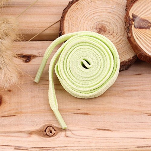 5 paia lacci luminoso fluorescente Glow in The