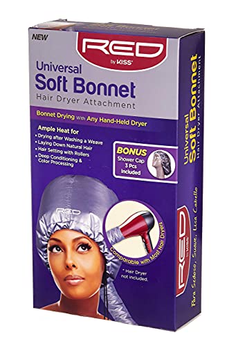 Red By Kiss Universal Soft Bonnet Hair Dryer Attachment #TOP1