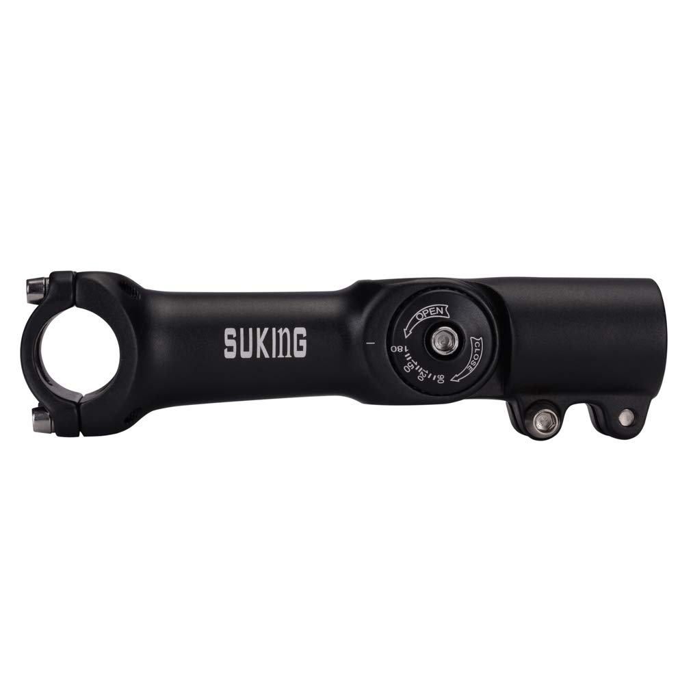 CYSKY Potence réglable de 0 à 90 degrés de 25,4 cm de 100 mm de diamètre pour VTT, vélo de route, BMX, vélo de ville