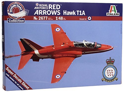 Italeri 2677 1:48 Hawk T1A RAF Red Arrows Aerobatic Teams Aircraft by Italeri