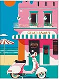 amalfiküste karte  Amalfi Großes Notizheft Motiv Gelati Amalfi: Format Din A5