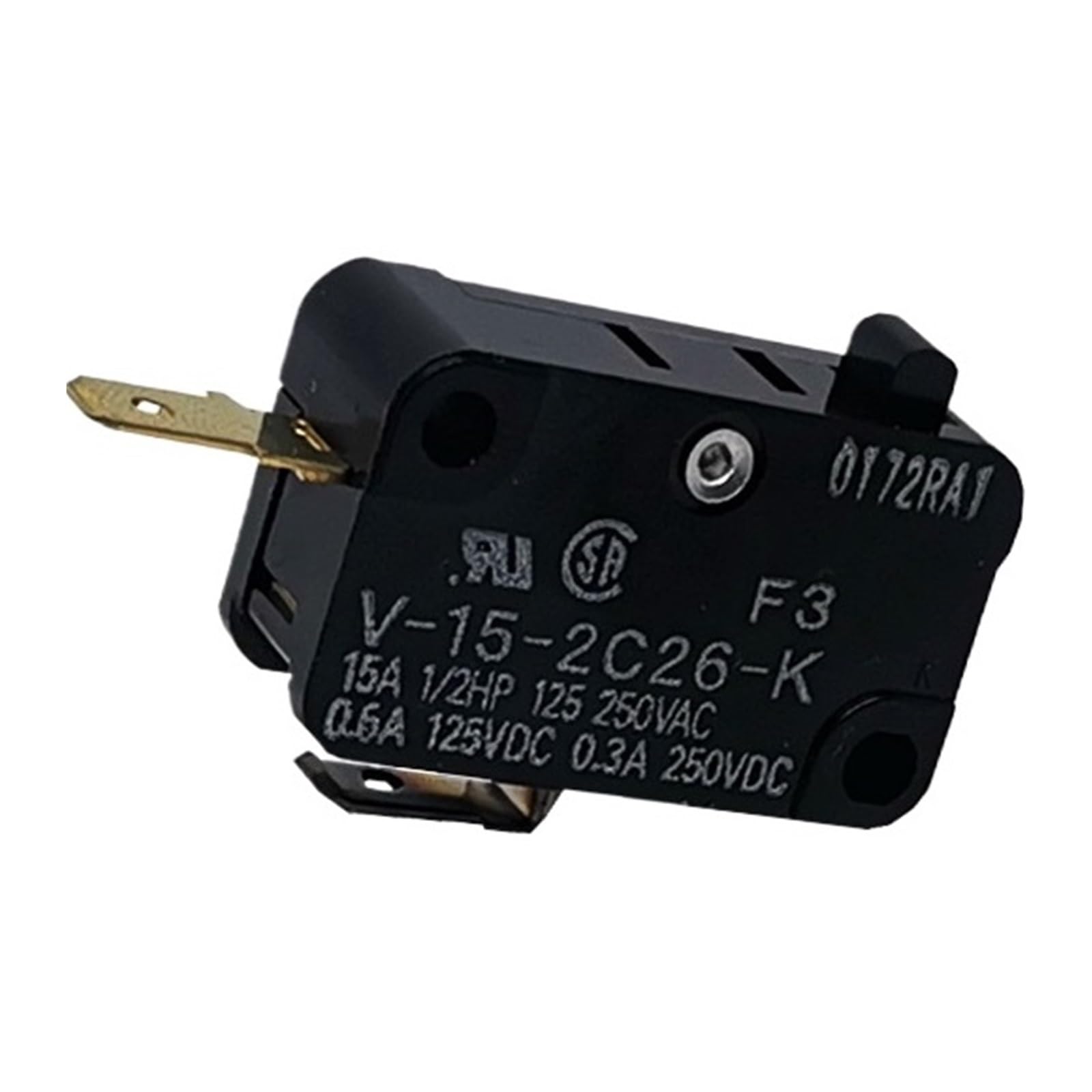 Micro switch V-15-2C26-K limit switch 2-pin capteur fin de course mécanique
