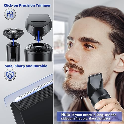 Sweetlf 5D Electric Razor For Men Electric Shavers For Men,Mens Electric Razor Shavers For Shaving Face,Mens Shavers Electric Cordless Rechargeable,Waterproof Electric Razors Shaving Machines For Men #TOP7