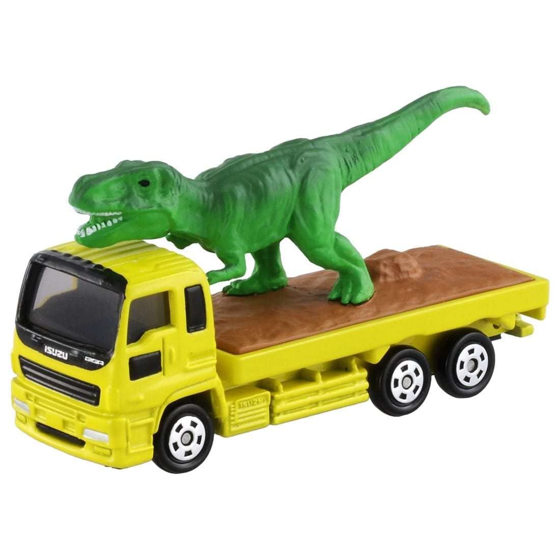 Amazon.co.jp: トミカいすゞ ギガ 恐竜運搬車ティラノサウルスはこんで 