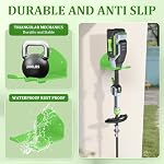 Power Tool Organizer Wall Mount, Lawn Tool Storage Rack for Weed Eater, Trimmer Rack for E.GO Power+ String Trimmer, Battery Powered 1 Pack - Image 2
