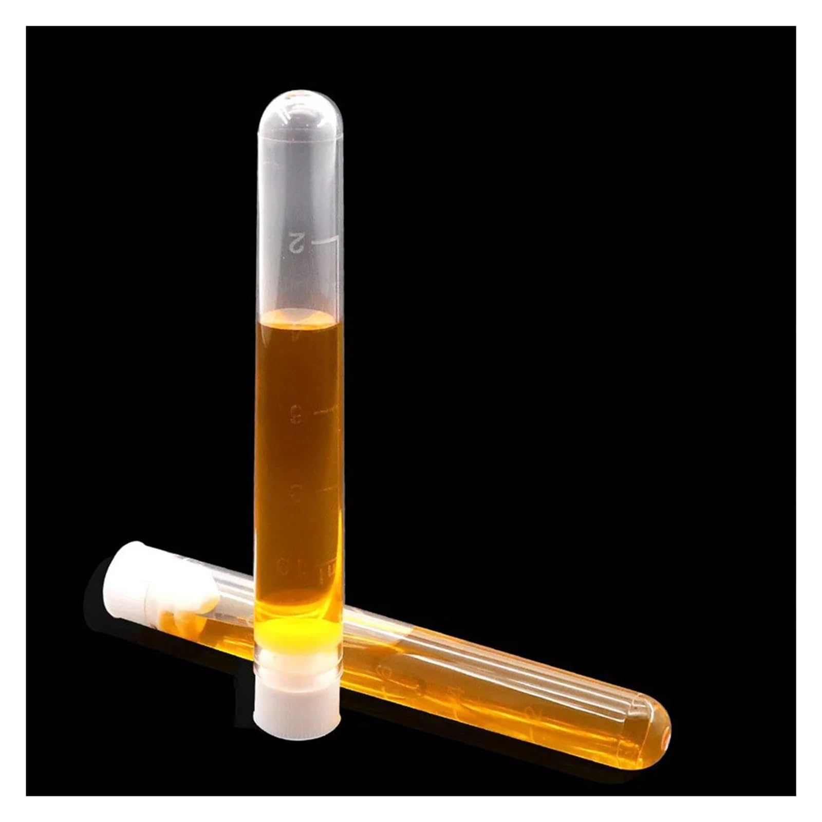 50 provette da laboratorio in plastica da 10 ml, contenitori for campioni con sigillo di sicurezza