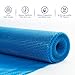 Real Relax Durable 16-mil Solar Pool Cover for Inground & Above Ground Pools, Heavy-Duty Heat Retaining Bubble Blanket for Irregularly Shaped Pool, Blue (12×24FT)