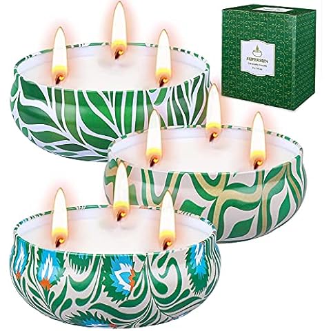 SUPERSUN Large Citronella Candles for Outdoors Cover