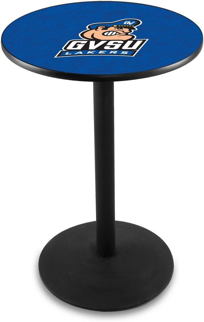 Holland Bar Stool Co. L214-42" Black Wrinkle Grand Valley State Pub Table